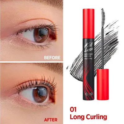 Clio Kill Lash Superproof Mascara 7g- 01 Long Curling